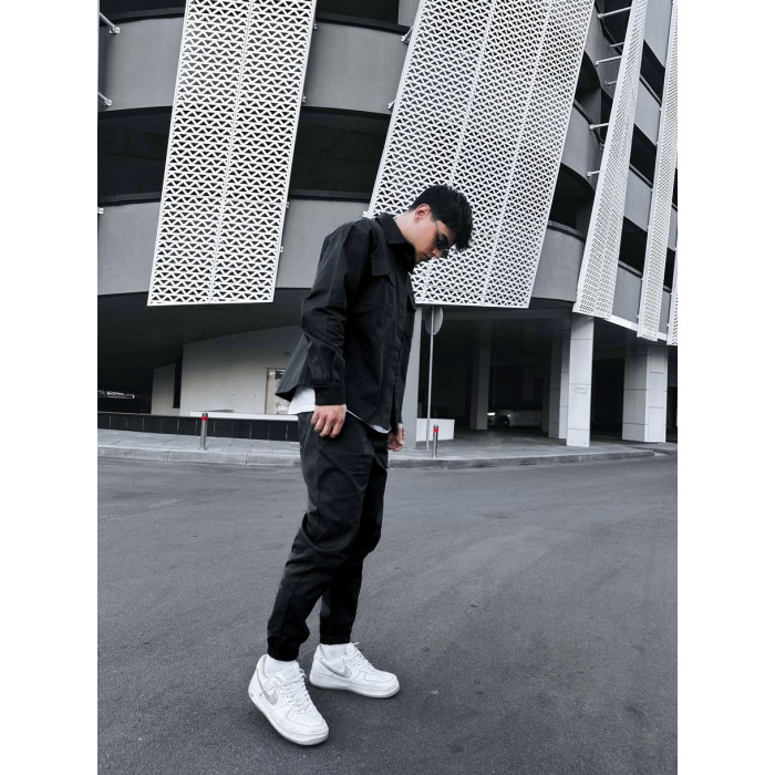 Oversize костюм з цупкого котону