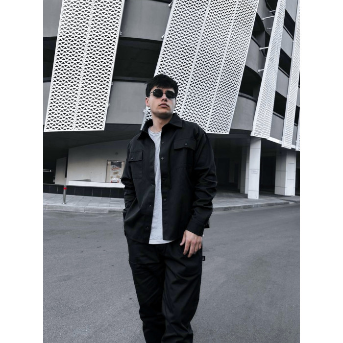 Oversize костюм з цупкого котону