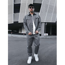 Oversize костюм з цупкого котону