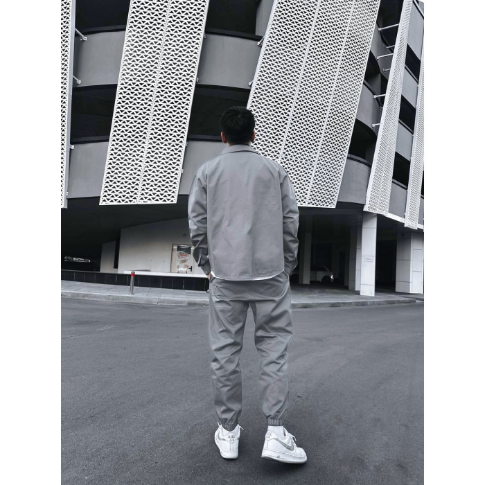 Oversize костюм з цупкого котону