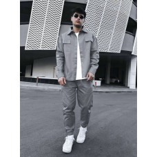 Oversize костюм з цупкого котону