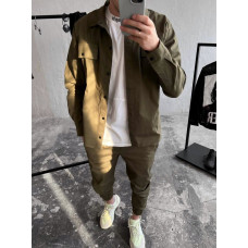Oversize костюм з цупкого котону