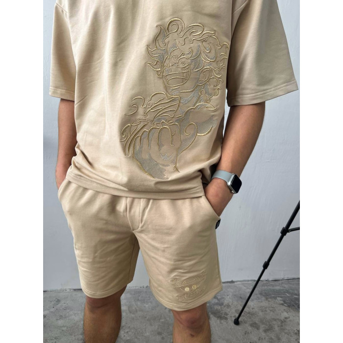 Oversize костюм з вишивкою