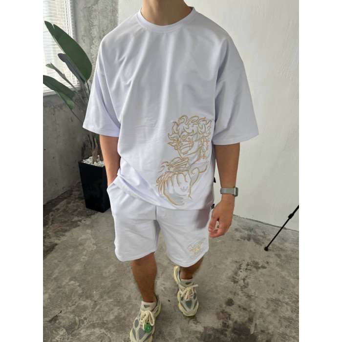 Oversize костюм з вишивкою