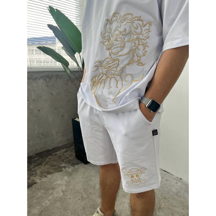Oversize костюм з вишивкою