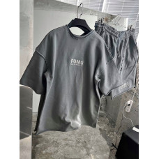 Літній oversize костюм з надписом