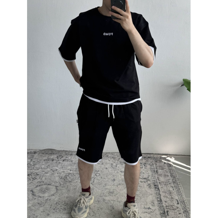 Літній oversize костюм з вишивкою