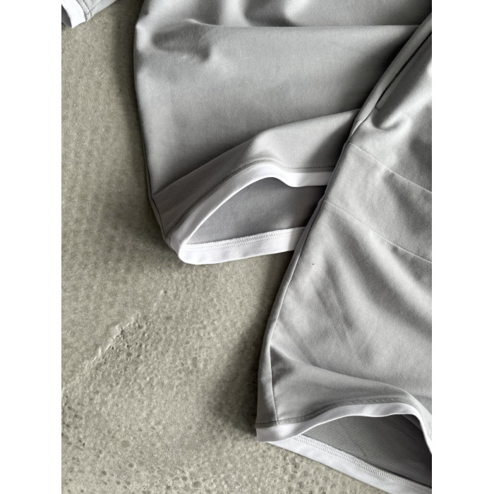 Літній oversize костюм з вишивкою