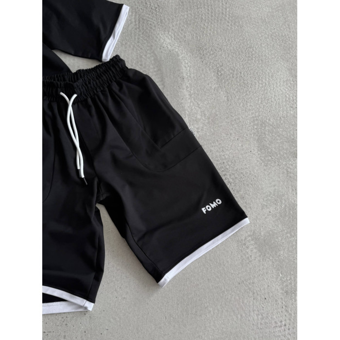 Літній oversize костюм з вишивкою