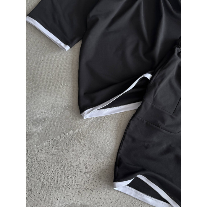 Літній oversize костюм з вишивкою