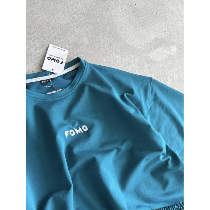 Літній oversize костюм з вишивкою