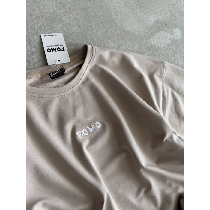 Літній oversize костюм з вишивкою