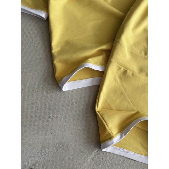 Літній oversize костюм з вишивкою