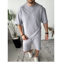 Oversize костюм з вишивкою
