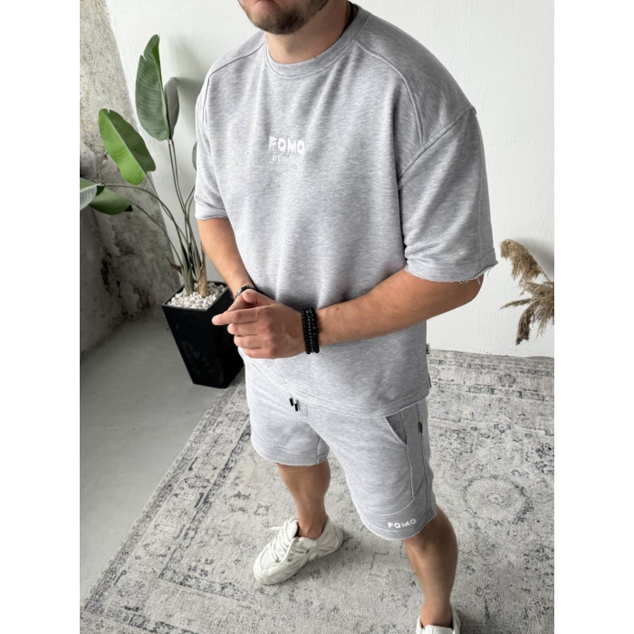 Oversize костюм з вишивкою