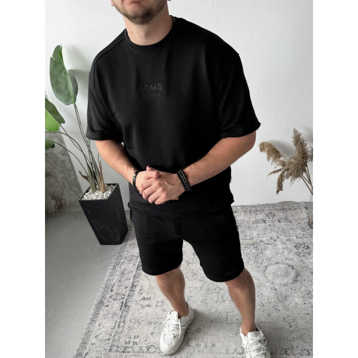 Oversize костюм з вишивкою