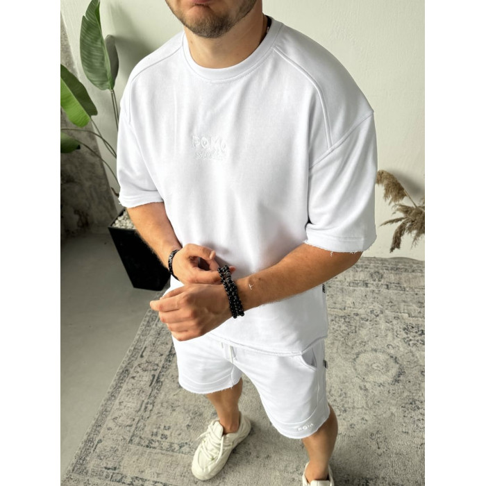 Oversize костюм з вишивкою