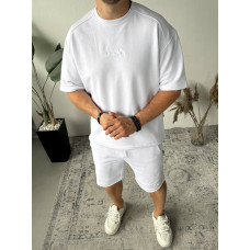 Oversize костюм з вишивкою
