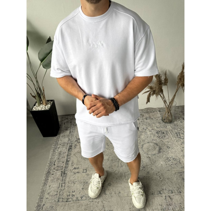 Oversize костюм з вишивкою