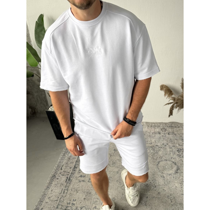 Oversize костюм з вишивкою