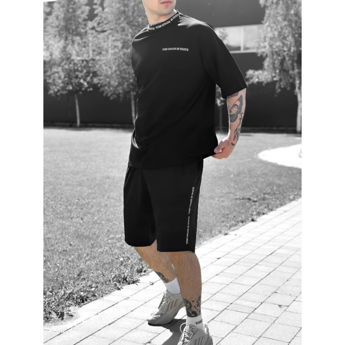 Oversize костюм з надписом