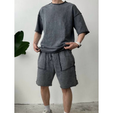 Oversize костюм з акцентними швами