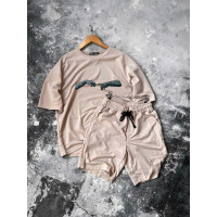 Oversize костюм з принтом