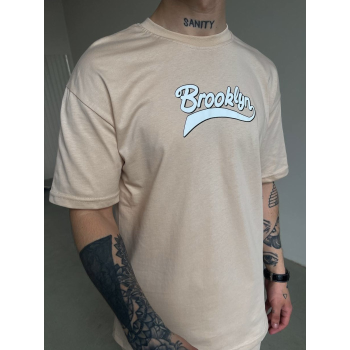 Oversize костюм з принтом