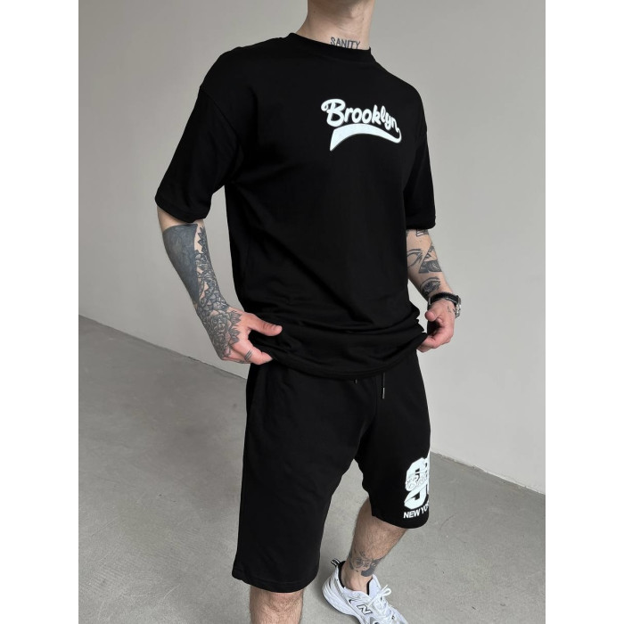 Oversize костюм з принтом