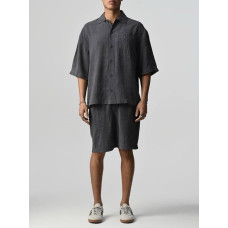 Oversize костюм з вивареної тканини
