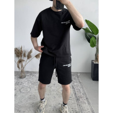 Літній oversize костюм з надписом