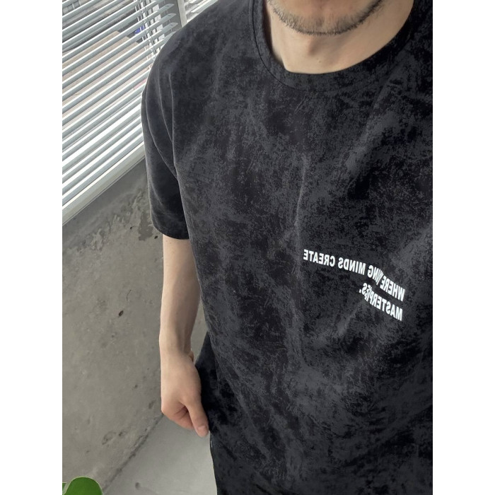 Літній oversize костюм з надписом