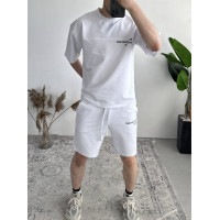Літній oversize костюм з надписом