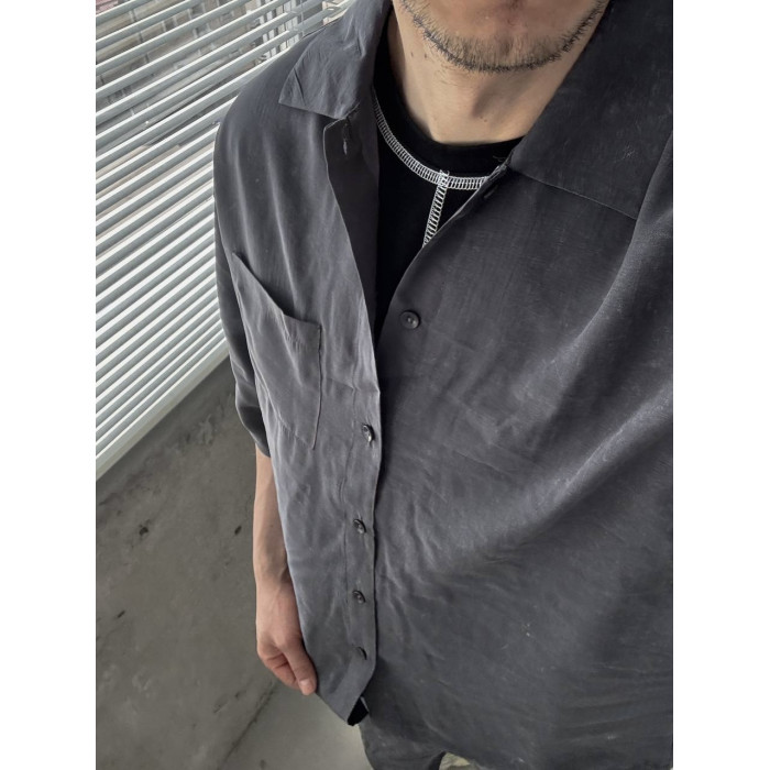 Oversize костюм з вивареної тканини