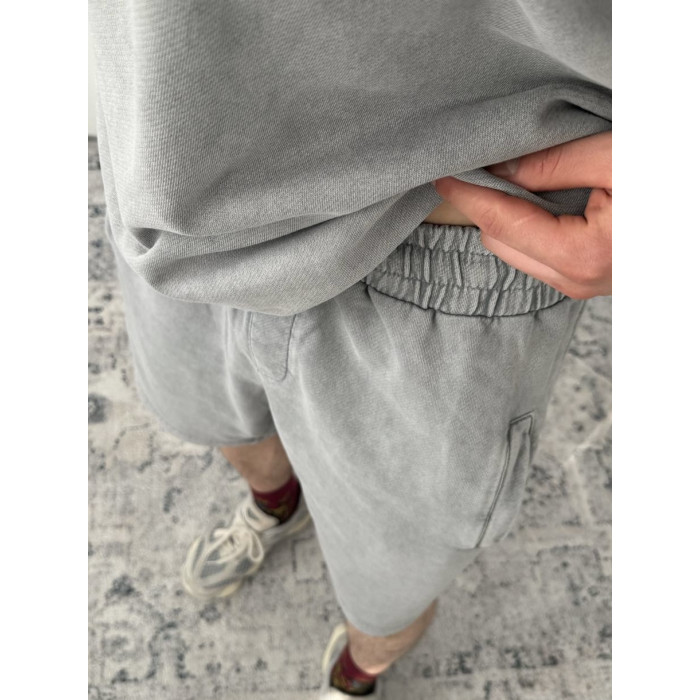 Oversize костюм з вивареної тканини