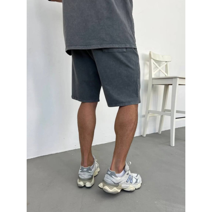 Oversize костюм з вивареної тканини