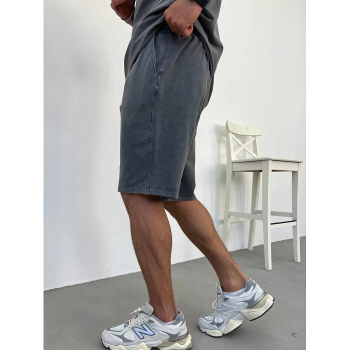 Oversize костюм з вивареної тканини
