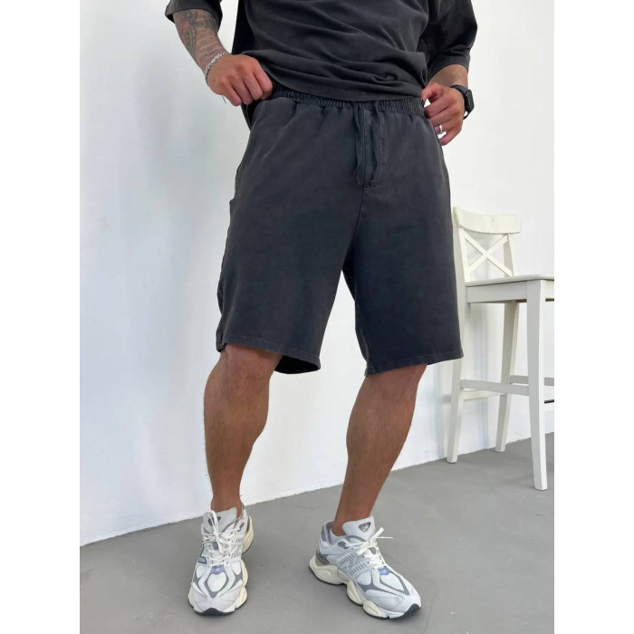 Oversize костюм з вивареної тканини