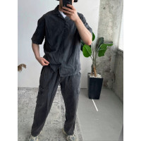 Літній oversize костюм сорочка+штани