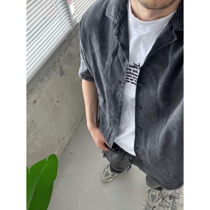Літній oversize костюм сорочка+штани