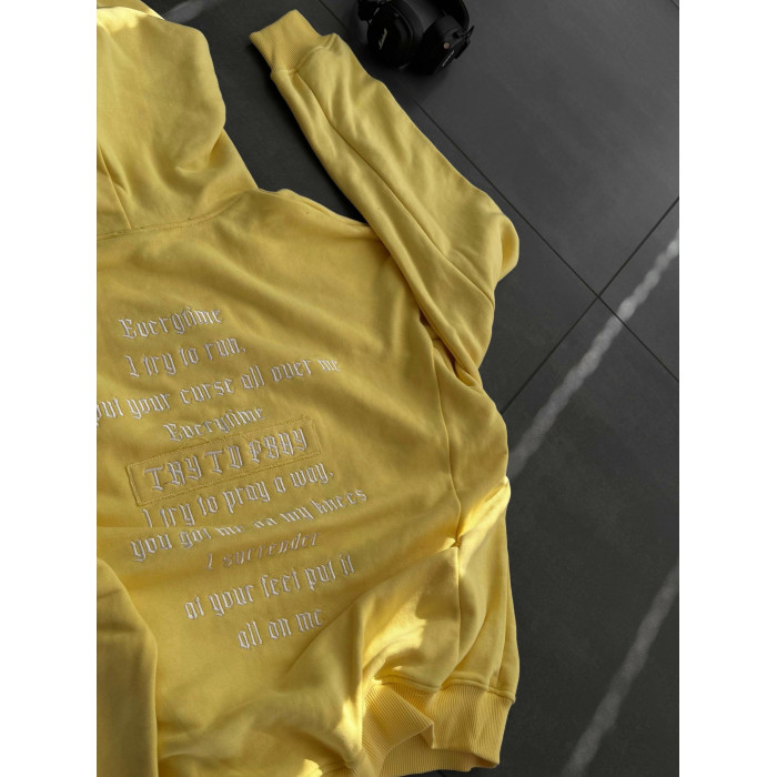 Oversize костюм з вишивкою