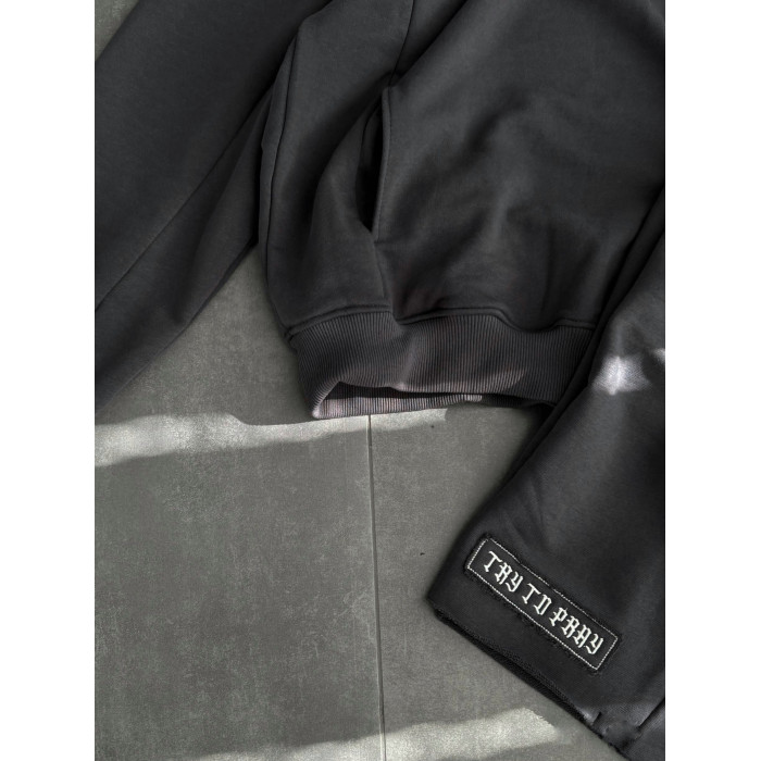 Oversize костюм з вишивкою