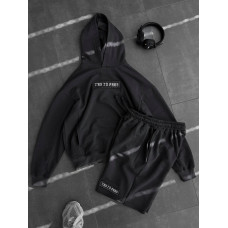 Oversize костюм з вишивкою