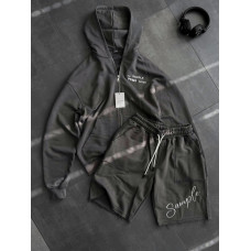 Oversize костюм з вишивкою