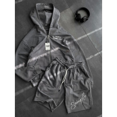 Oversize костюм з вишивкою