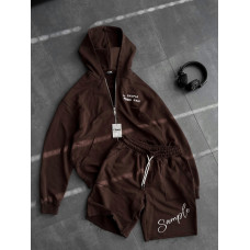 Oversize костюм з вишивкою
