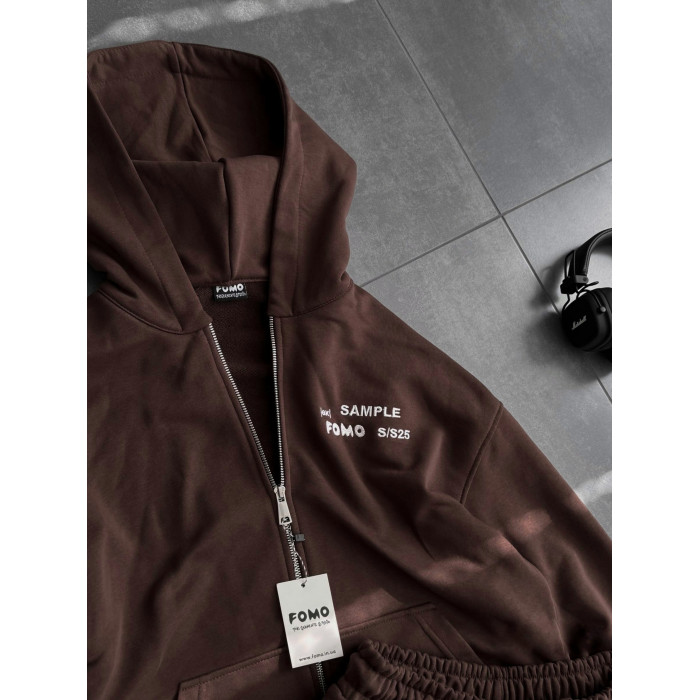 Oversize костюм з вишивкою