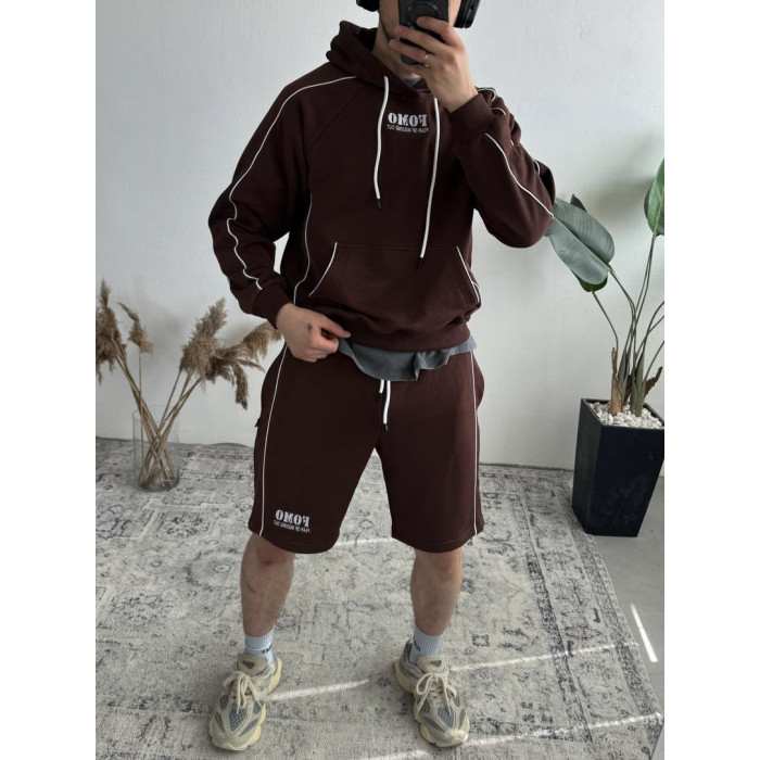 Oversize костюм з надписом