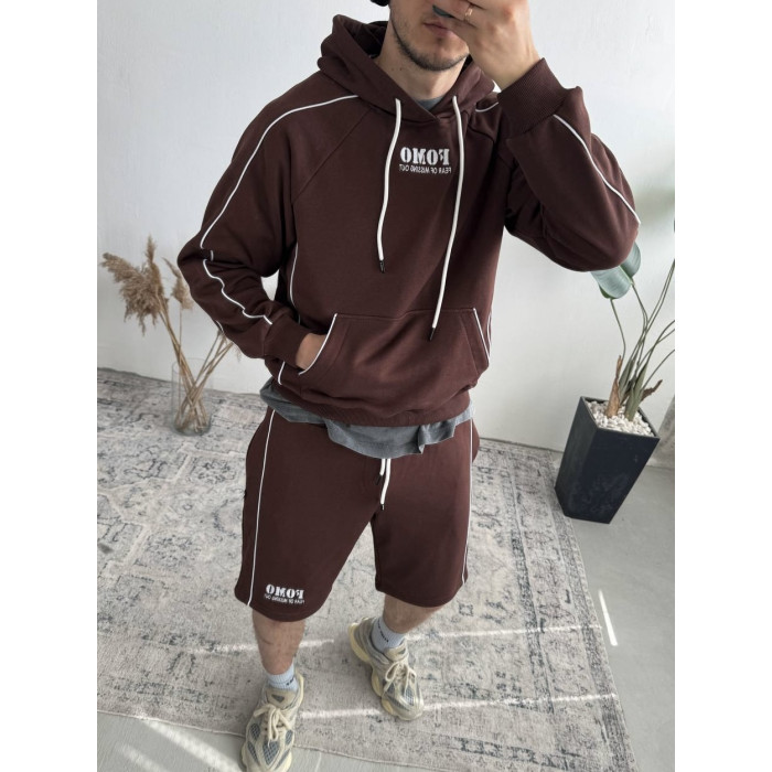 Oversize костюм з надписом