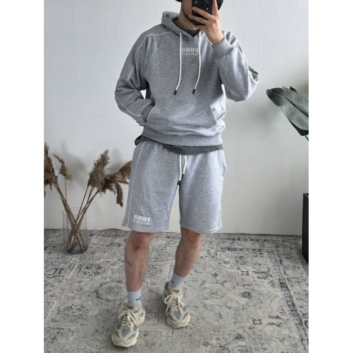 Oversize костюм з надписом